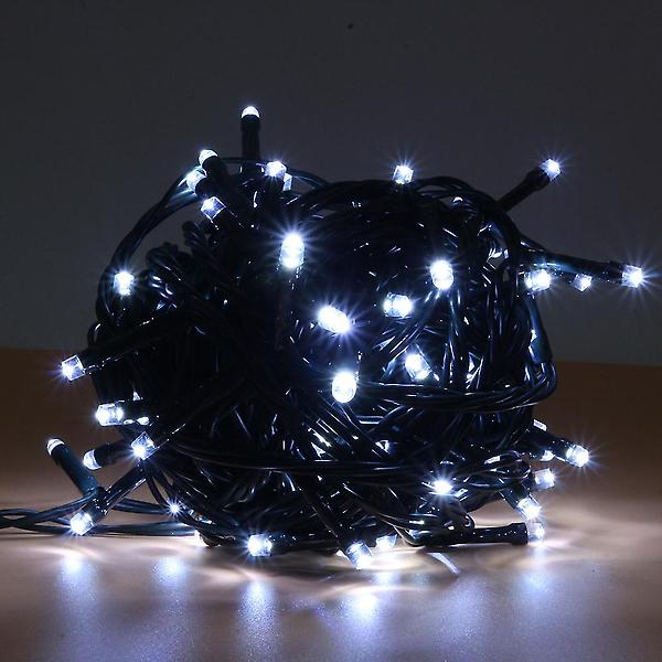  [은하수]50구 녹색선 LED 백색 지니전구(5M) (점멸有)