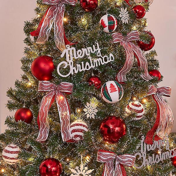  270cm 해피 롤리팝 스카치 눈꽃 트리풀세트(전구포함)