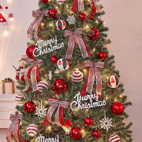  270cm 해피 롤리팝 스카치 눈꽃 트리풀세트(전구포함)