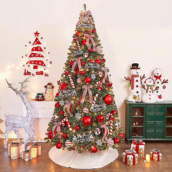  300cm 해피 롤리팝 스카치 눈꽃 트리풀세트(전구포함)