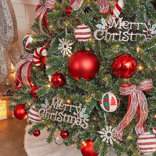  300cm 해피 롤리팝 스카치 눈꽃 트리풀세트(전구포함)