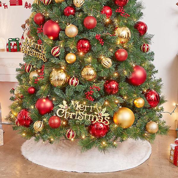  300cm 해피워시 뉴리얼 솔잎혼합 트리풀세트 전구포함