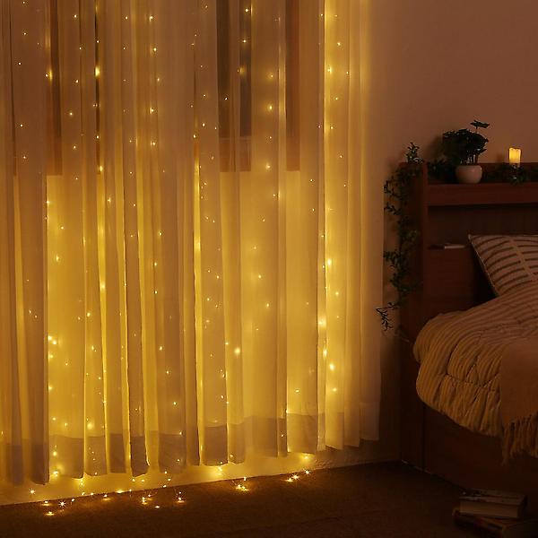  [은하수] LED 200구 USB 반딧불 커튼전구 리모콘포함