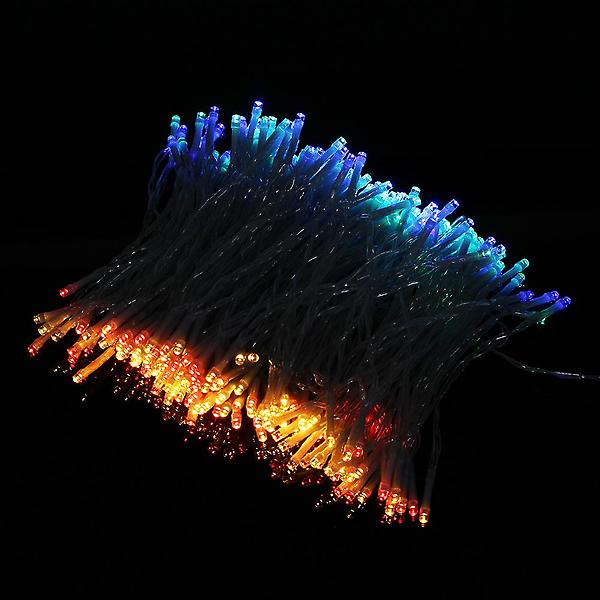  [은하수] LED 300구 투명선 리모컨 USB 전구 30m 컬러