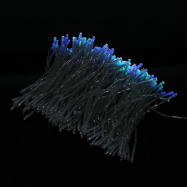  [은하수] LED 300구 투명선 리모컨 USB 전구 30m 컬러