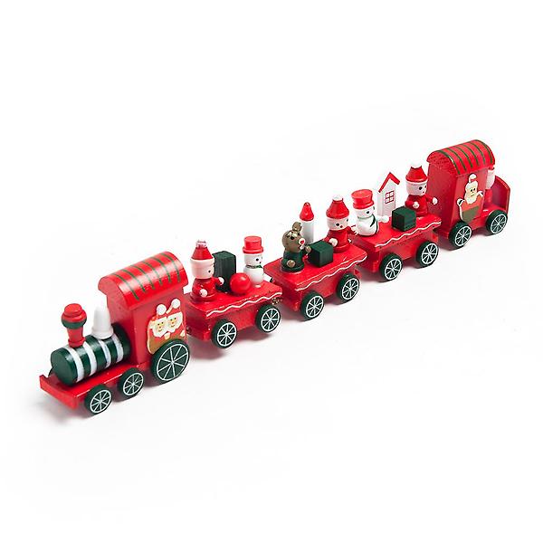  원목 성탄 꼬마 기차/오너먼트 크리스마스장식소품