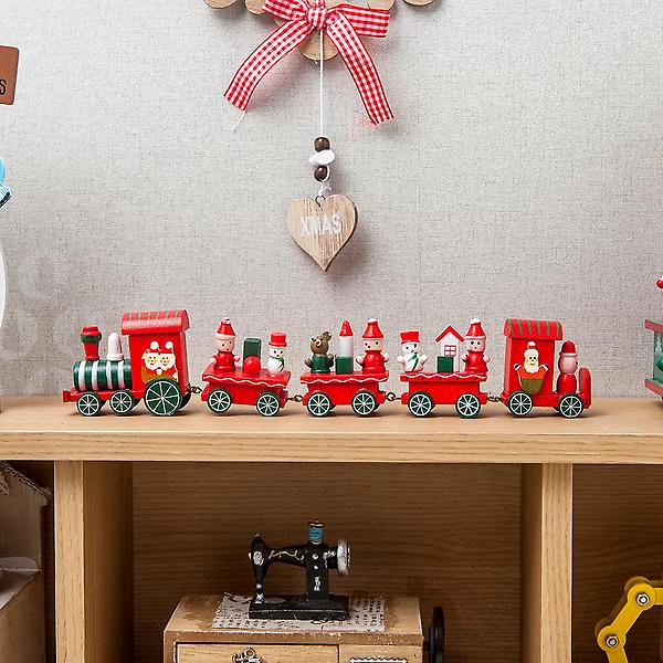  원목 성탄 꼬마 기차/오너먼트 크리스마스장식소품