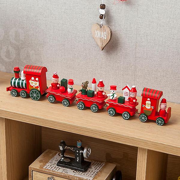 원목 성탄 꼬마 기차/오너먼트 크리스마스장식소품