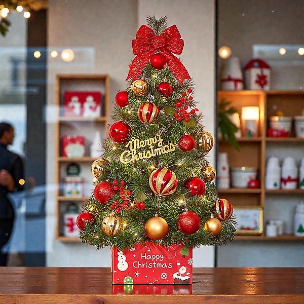  [도토로]90cm 해피위시 뉴리얼 솔잎 혼합 트리 풀세트(전구포함)