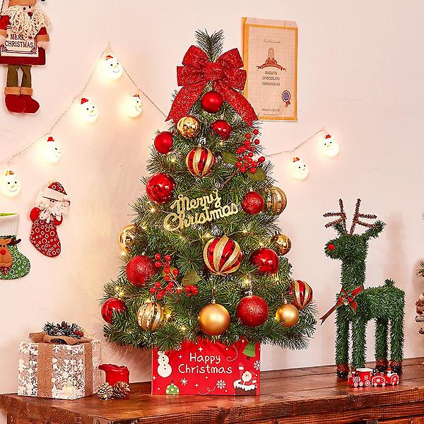  [도토로]90cm 해피위시 뉴리얼 솔잎 혼합 트리 풀세트(전구포함)