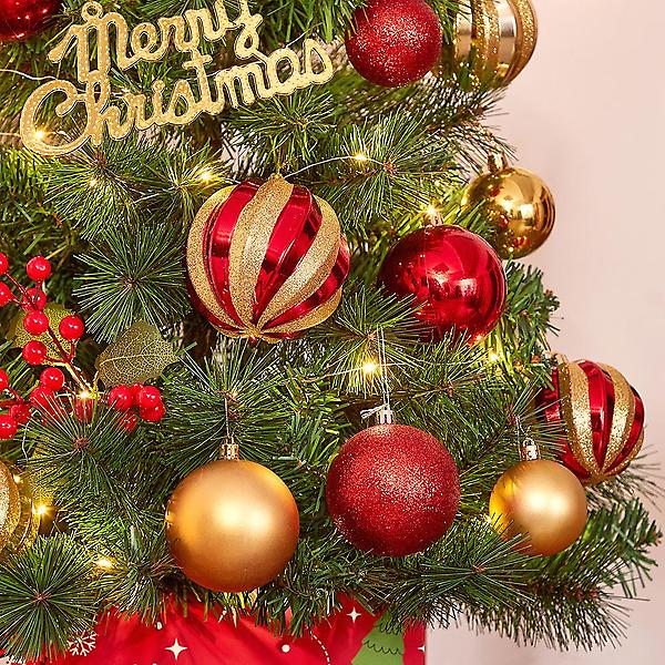  [도토로]90cm 해피위시 뉴리얼 솔잎 혼합 트리 풀세트(전구포함)