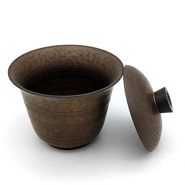  고원 브론즈 개완 다기세트 1인용 전통 찻잔 150m HY-BRZ-GW001