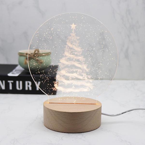  [도토로]LED 크리스마스 트리 아크릴 무드등