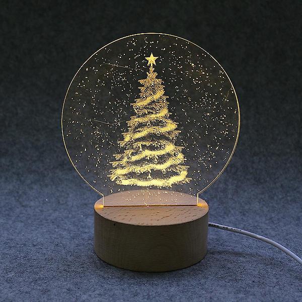  [도토로]LED 크리스마스 트리 아크릴 무드등