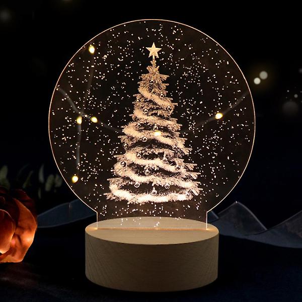  [도토로]LED 크리스마스 트리 아크릴 무드등