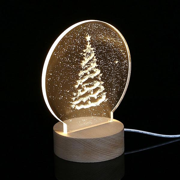  [도토로]LED 크리스마스 트리 아크릴 무드등