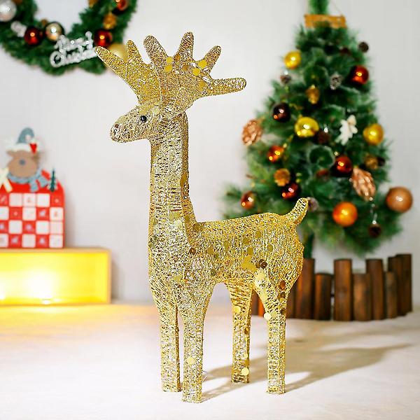  [도토로]70cm LED 반짝반짝 루돌프 사슴 장식(골드)