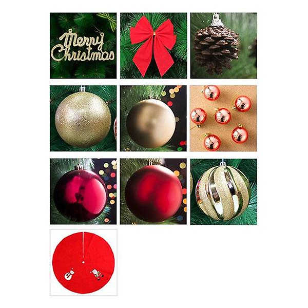  [도토로]40cm 빅스몰 솔잎 눈꽃 트리 풀세트