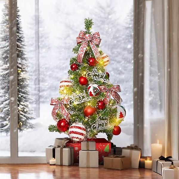  [도토로] 크리스마스 90cm 스카치 트리 메리레드 풀세트(전구포함)