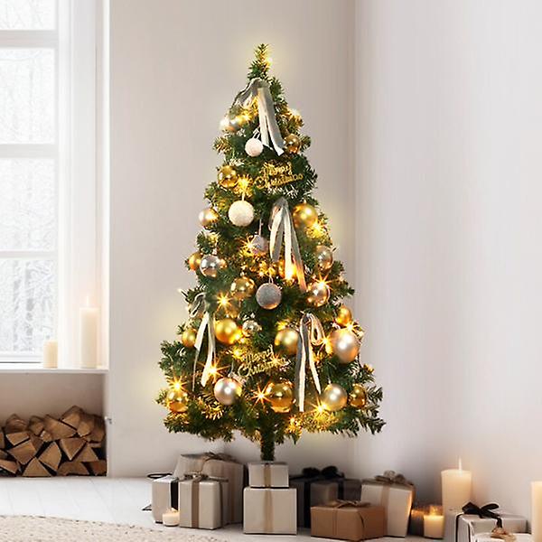  [도토로] 크리스마스 150cm 스카치 트리 골드라인 풀세트(전구포함)