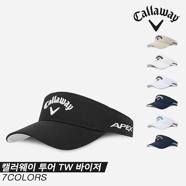  [캘러웨이코리아정품]2023 캘러웨이 투어 TW 바이저(TOUR TW VISOR) 골프모자[7COLORS][남성용]