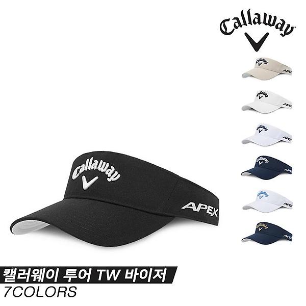  [캘러웨이코리아정품]2023 캘러웨이 투어 TW 바이저(TOUR TW VISOR) 골프모자[7COLORS][남성용]