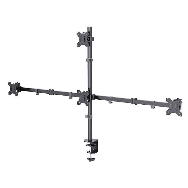  이지마운트 쿼드 4대 모니터암 모니터 거치대 M4-C310