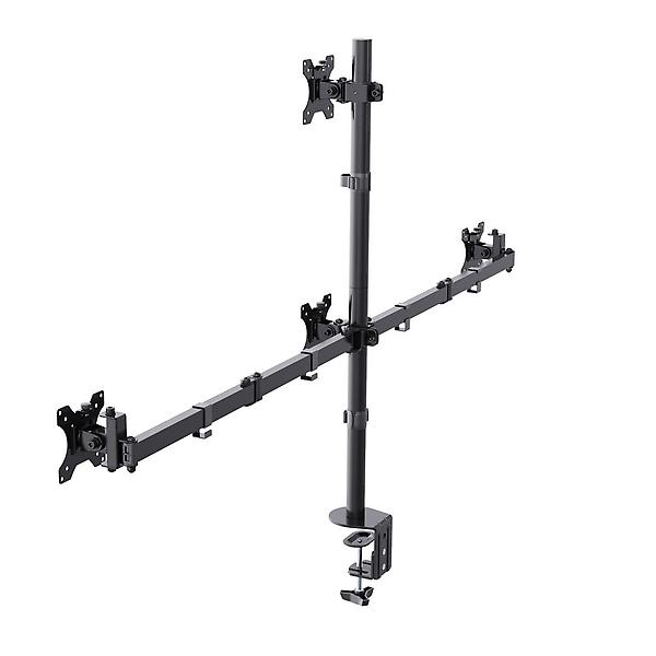  이지마운트 쿼드 4대 모니터암 모니터 거치대 M4-C310