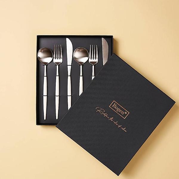  보겐 에펠 커트러리 세트 6P 샤틴(화이트) 2인 선물세트