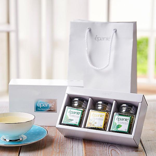  (답례품스티커제작) 에빠니 유기농 허브차 셀렉션 티백 선물세트 답례품