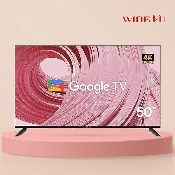  와이드뷰 127cm(50인치) UHD 4K TV 구글 3.0 안드로이드 스마트 TV WGE50UT1