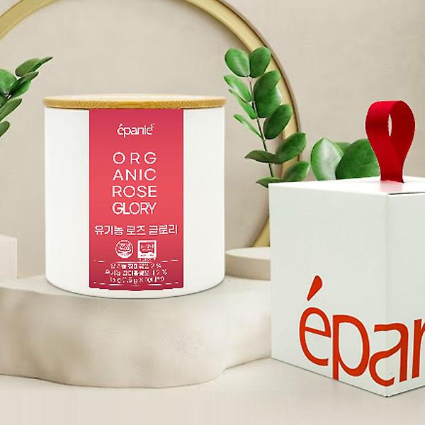  에빠니 클래식 유기농 허브차 로즈글로리 10티백+베리 머그컵 선물세트