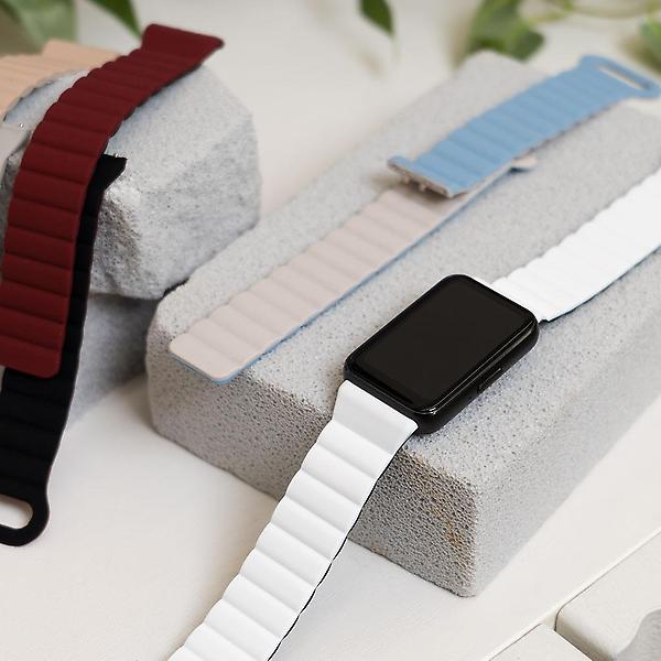  갤럭시 핏3 마그네틱 투톤 실리콘 스트랩