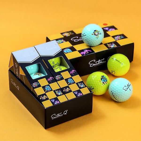  세인트나인 Q 플러스 고반발 3피스 6구 골프공