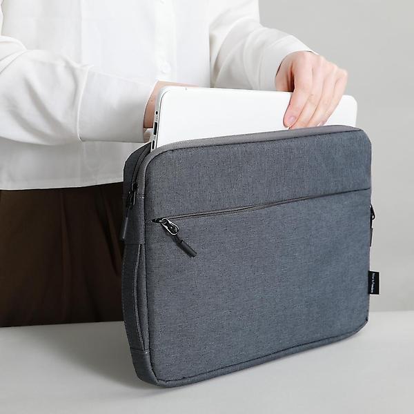  뉴핸들 노트북파우치 가방 맥북 LG 그램 삼성 직장인 업무용 블랙 L(15-16)