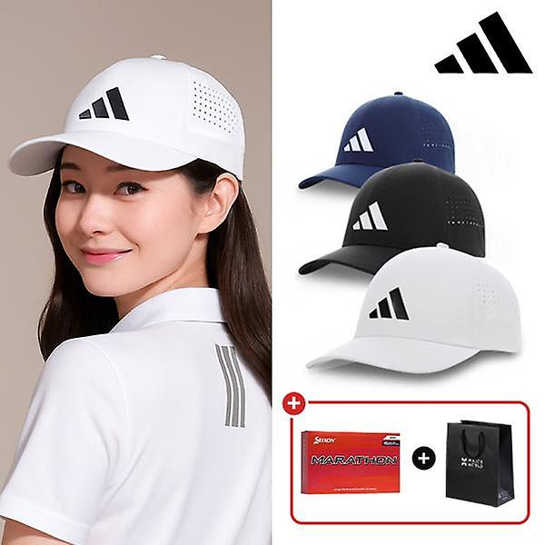  [선물세트] 아디다스 심리스3 남성 여성 캡 골프모자 IN2695 IN2696 IN2697 + 스릭슨 15구 골프볼 + 쇼핑백