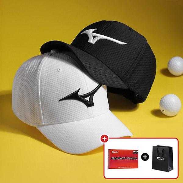  [선물세트] 미즈노 RB 투어 베이직 캡 골프모자 52KW2106 + 스릭슨 15구 골프볼 + 쇼핑백
