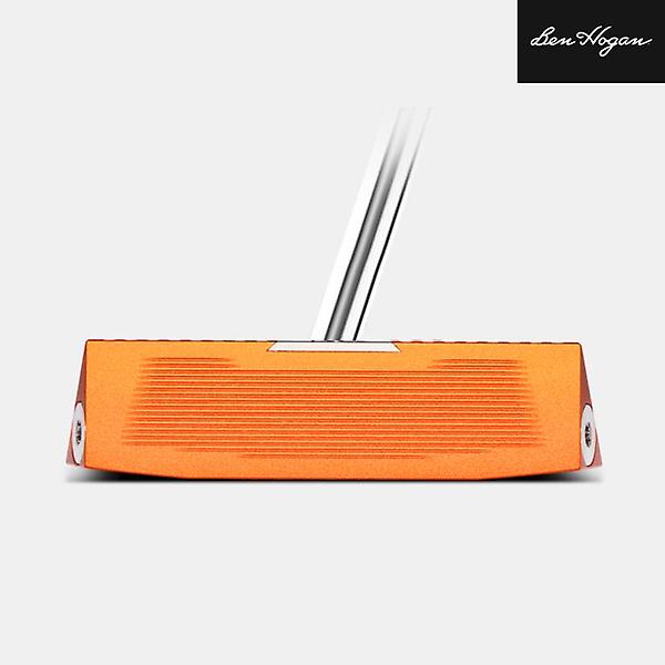  벤호건 스윙 바이블 SB-01 제로토크 퍼터[남여공용][말렛][오렌지][BEN HOGAN GRIP]