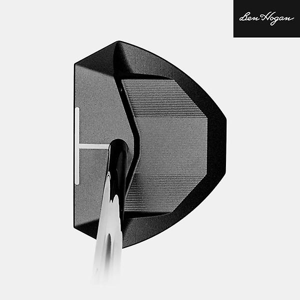  벤호건 스윙 바이블 SB-03 제로토크 퍼터[남여공용][말렛][블랙][BEN HOGAN GRIP]