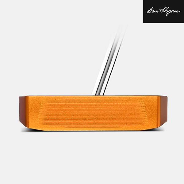  벤호건 스윙 바이블 SB-02 제로토크 퍼터[남여공용][말렛][오렌지][BEN HOGAN GRIP]