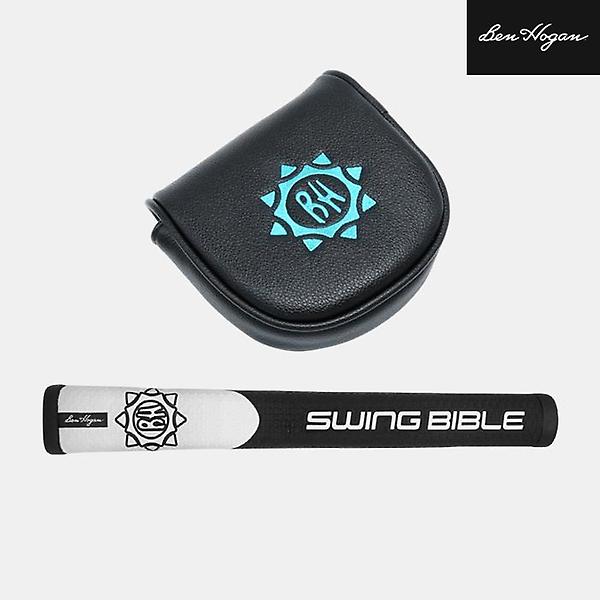  벤호건 스윙 바이블 SB-02 제로토크 퍼터[남여공용][말렛][오렌지][BEN HOGAN GRIP]
