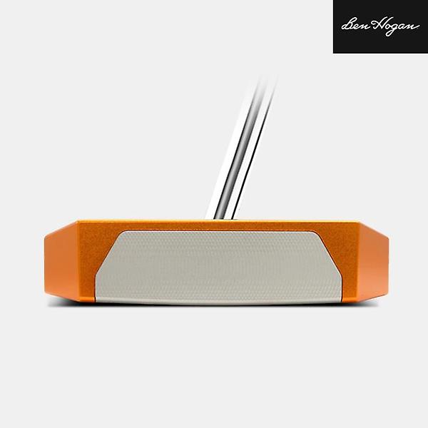  벤호건 스윙 바이블 SB-03 제로토크 퍼터[남여공용][말렛][오렌지][BEN HOGAN GRIP]