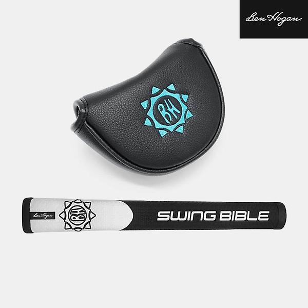  벤호건 스윙 바이블 SB-03 제로토크 퍼터[남여공용][말렛][오렌지][BEN HOGAN GRIP]