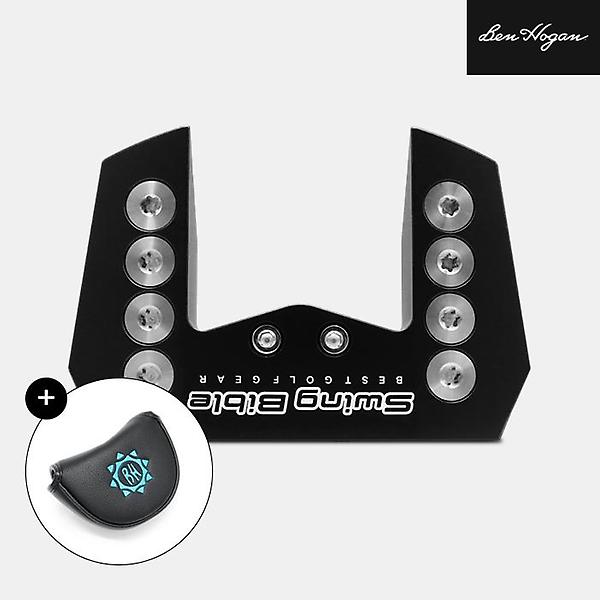  벤호건 스윙 바이블 SB-01 제로토크 퍼터[남여공용][말렛][블랙][BEN HOGAN GRIP]