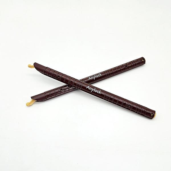  애니락 브라운 x 5P 커피 봉투 보관 간식 비닐 밀봉집게 클립