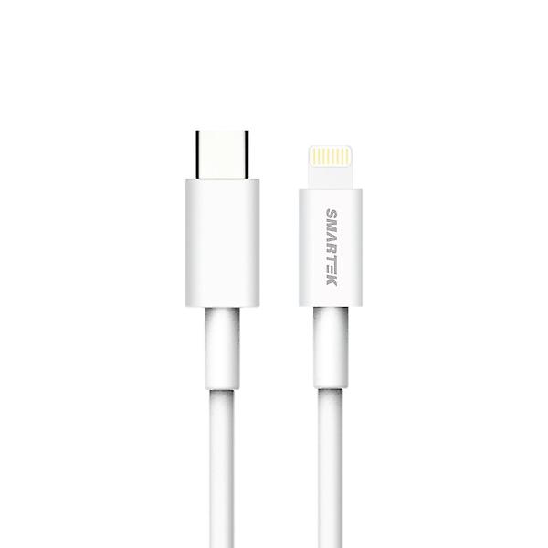  스마텍 18W C타입 to 8핀 PD 고속충전 케이블 1.2M