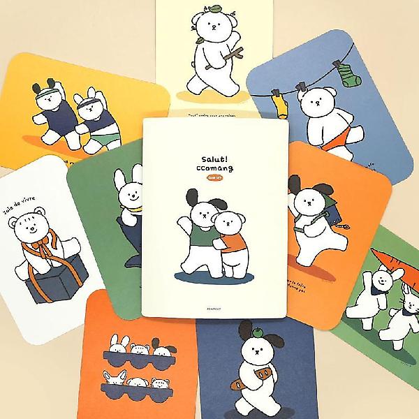  꼬망 엽서 세트