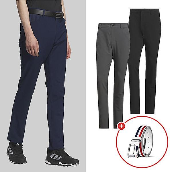  아디다스 JF 스포츠 라이트 남성 골프웨어 골프바지 + 고급소재 삼선패턴 골프벨트 세트