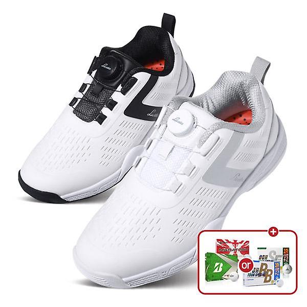  리카타 펀칭 다이얼 남성 스파이크리스 골프화 D37102 발편한 파크골프 신발 /골프공 제공