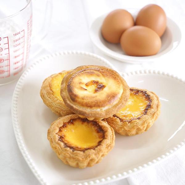  유자 에그타르트 60g 12개입 수제 카페 디저트 빵 아이들간식